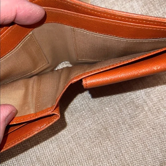 Burberry Checkered Canvas and Leather Wallet - Picture 11 of 17